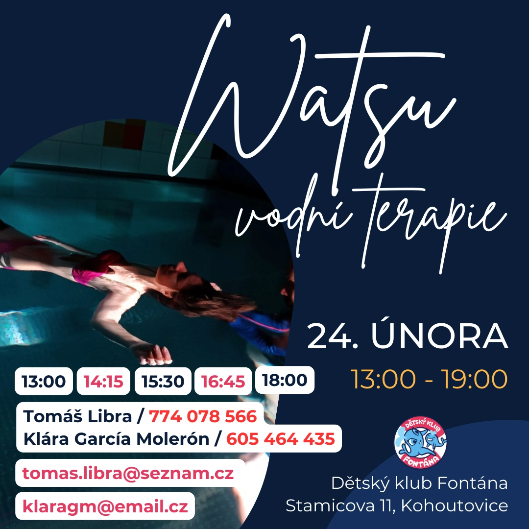 Dětský klub Fontána – Watsu